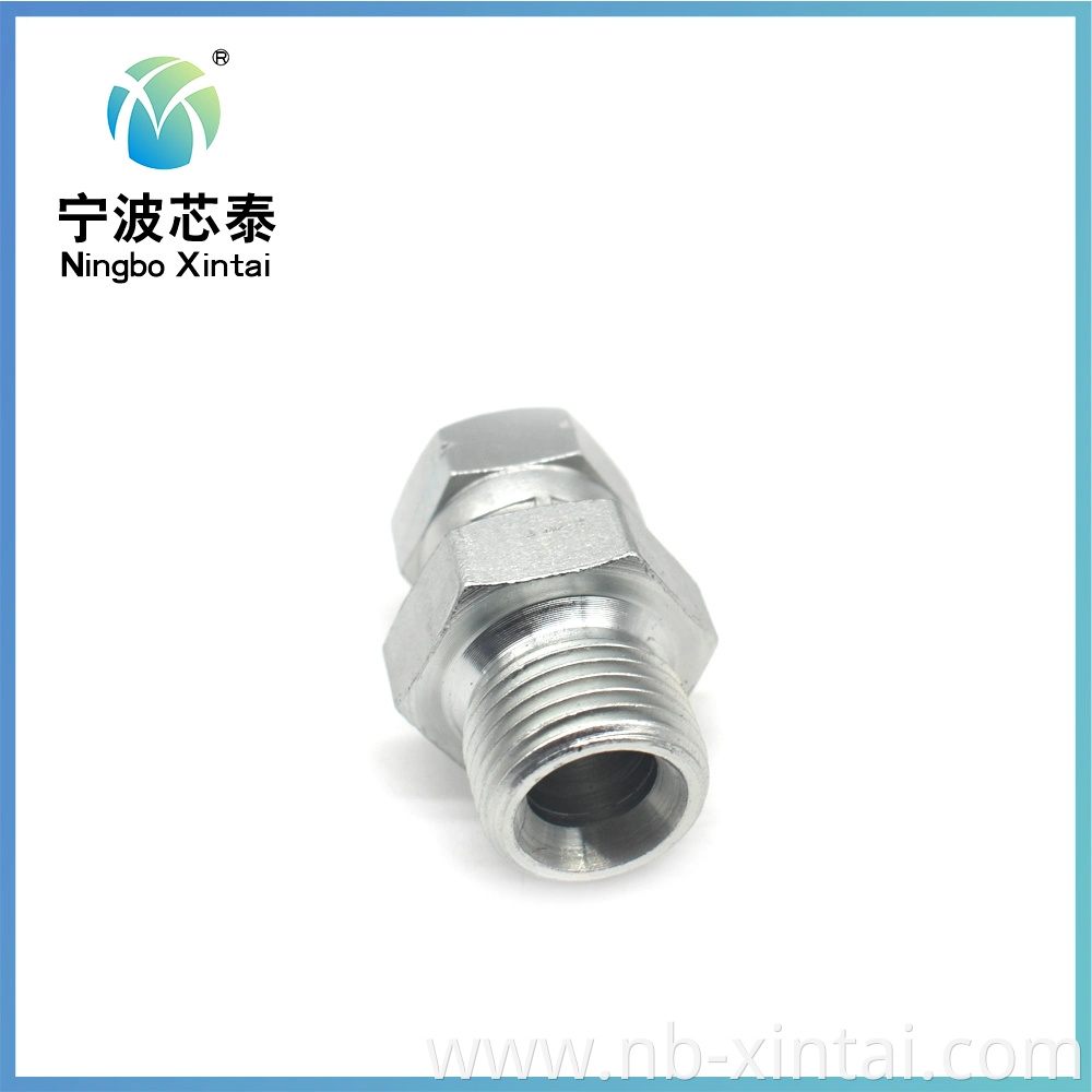 Factory Selling CNC Bsp Male Hydraulic Adapter/Bsp Female Hydraulic Adapter 2b OEM Manufacturer